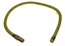 1.5M YELLOW CATERING GAS HOSE 3/4'BSP MALE X 3/4'BSP FEMALE